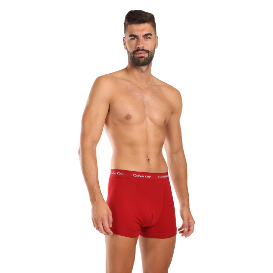 3PACK pánske boxerky Calvin Klein viacfarebné (NB3056A-QYP)