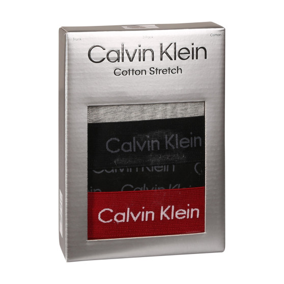 3PACK pánske boxerky Calvin Klein viacfarebné (NB3056A-QYP)