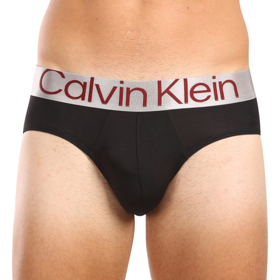 3PACK pánske slipy Calvin Klein čierné (NB3073A-Q09)