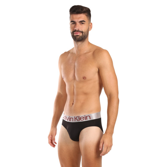 3PACK pánske slipy Calvin Klein čierné (NB3073A-Q09)