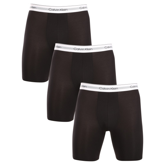 3PACK pánske boxerky Calvin Klein čierne (NB3955A-UB1)