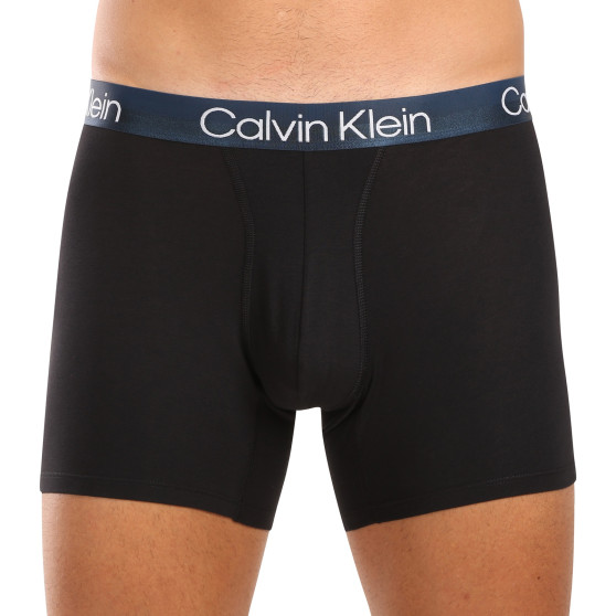 3PACK pánske boxerky Calvin Klein čierne (NB2971A-PZI)