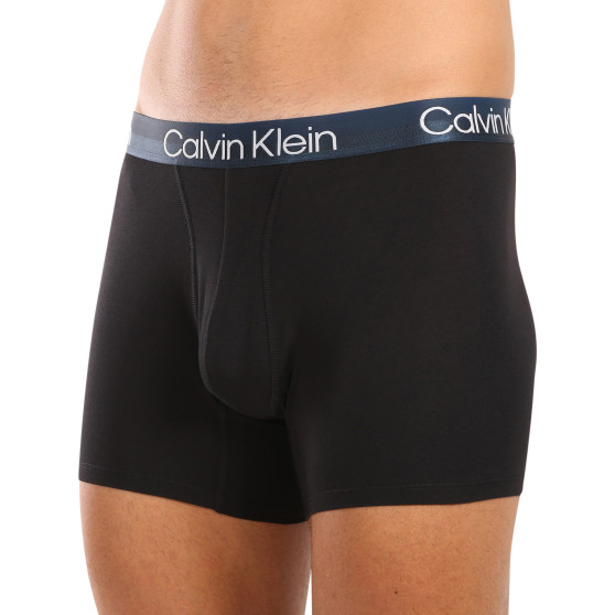 3PACK pánske boxerky Calvin Klein čierne (NB2971A-PZI)