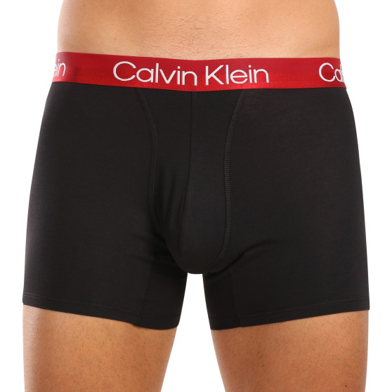 3PACK pánske boxerky Calvin Klein čierne (NB2971A-PZI)