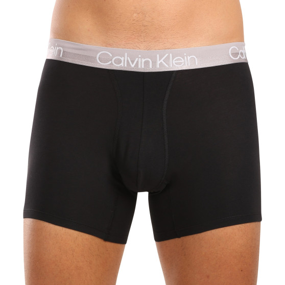 3PACK pánske boxerky Calvin Klein čierne (NB2971A-PZI)