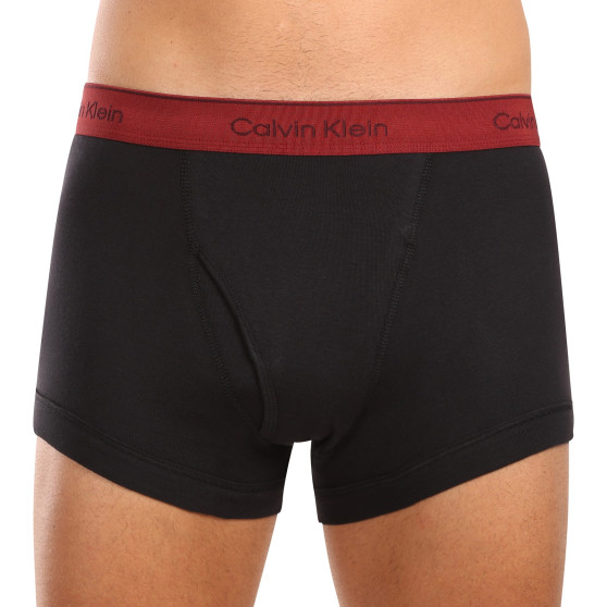 3PACK pánske boxerky Calvin Klein čierne (NB4002A-PRU)