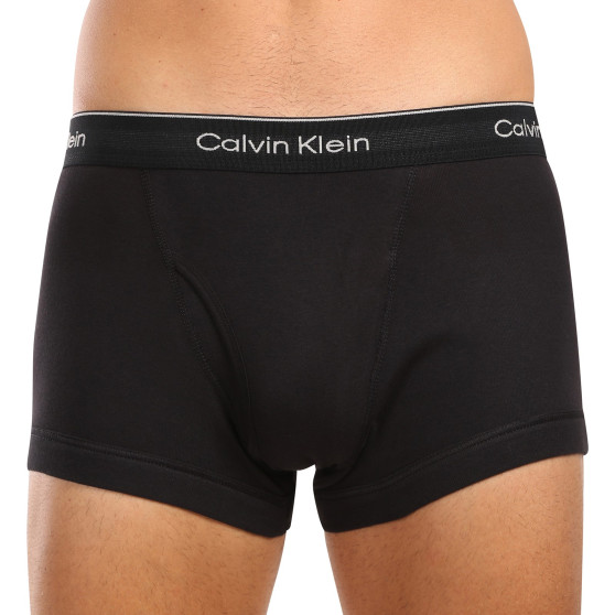 3PACK pánske boxerky Calvin Klein čierne (NB4002A-PRU)