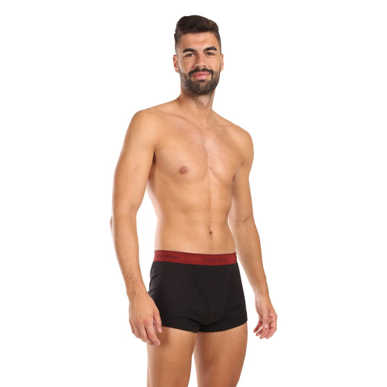 3PACK pánske boxerky Calvin Klein čierne (NB4002A-PRU)