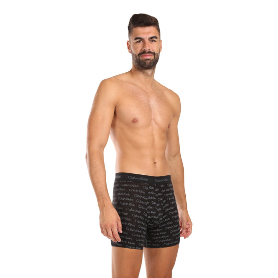 3PACK pánske boxerky Calvin Klein viacfarebné (NB3057A-QYP)