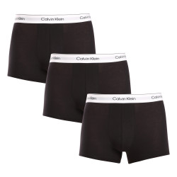 3PACK pánske boxerky Calvin Klein čierne (NB3963A-UB1)