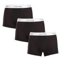 3PACK pánske boxerky Calvin Klein čierne (NB3963A-UB1)