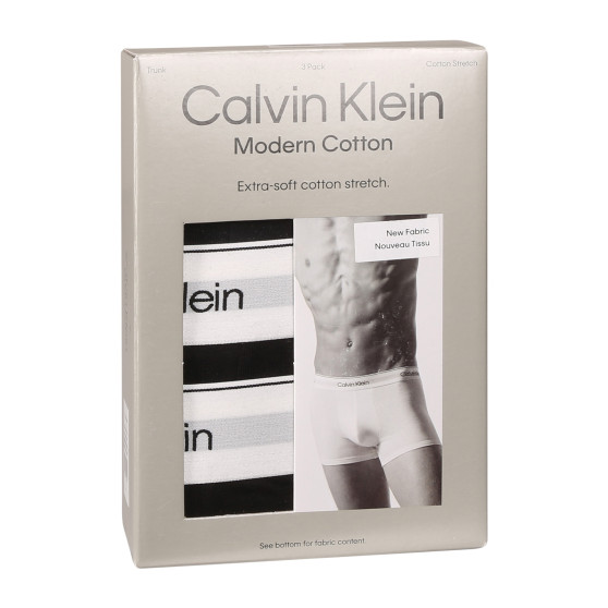 3PACK pánske boxerky Calvin Klein čierne (NB3963A-UB1)