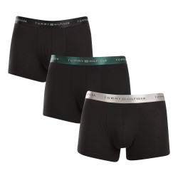 3PACK pánske boxerky Tommy Hilfiger čierné (UM0UM03411 0SJ)