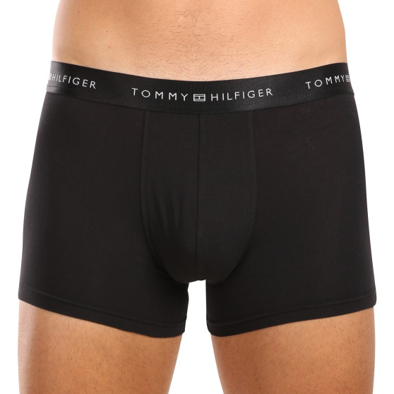 3PACK pánske boxerky Tommy Hilfiger čierné (UM0UM03411 0SJ)