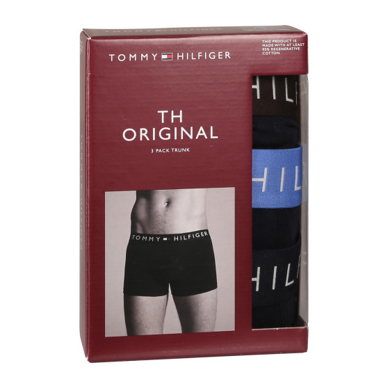 3PACK pánske boxerky Tommy Hilfiger tmavo modré (UM0UM03181 0X0)