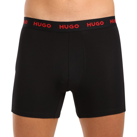 3PACK pánske boxerky HUGO viacfarebné (50517886 966)