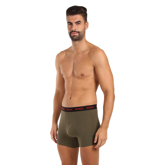 3PACK pánske boxerky HUGO viacfarebné (50517886 966)