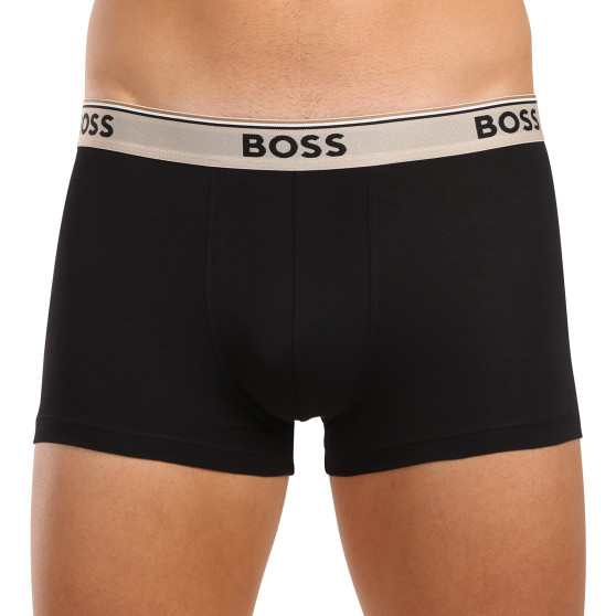 3PACK pánske boxerky BOSS čierné (50517827 968)