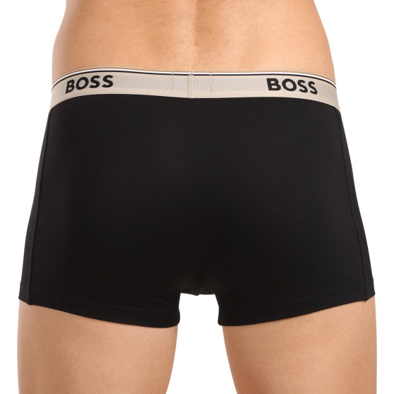 3PACK pánske boxerky BOSS čierné (50517827 968)