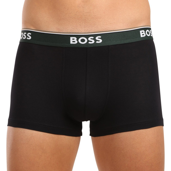 3PACK pánske boxerky BOSS čierné (50517827 968)