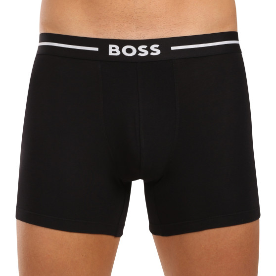 3PACK pánske boxerky BOSS čierné (50517834 981)