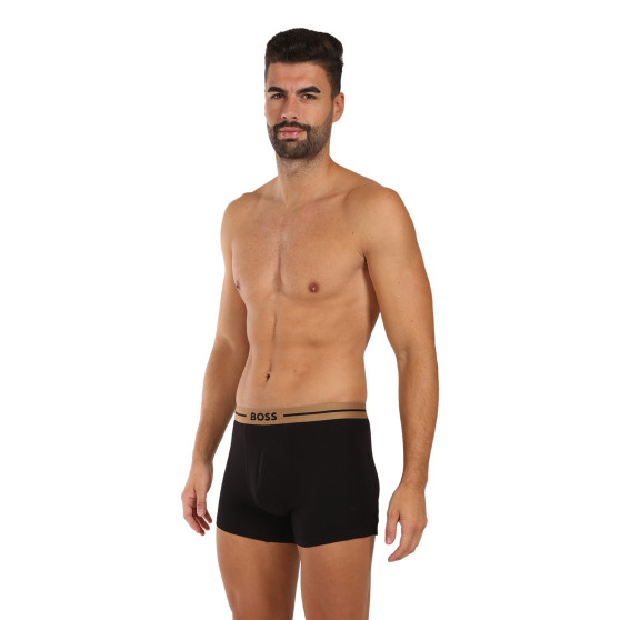 3PACK pánske boxerky BOSS čierné (50517834 981)