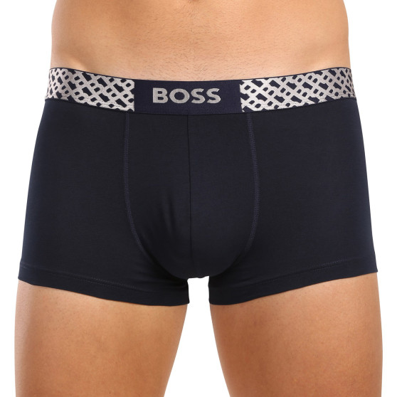 3PACK pánske boxerky BOSS čierné (50524525 984)