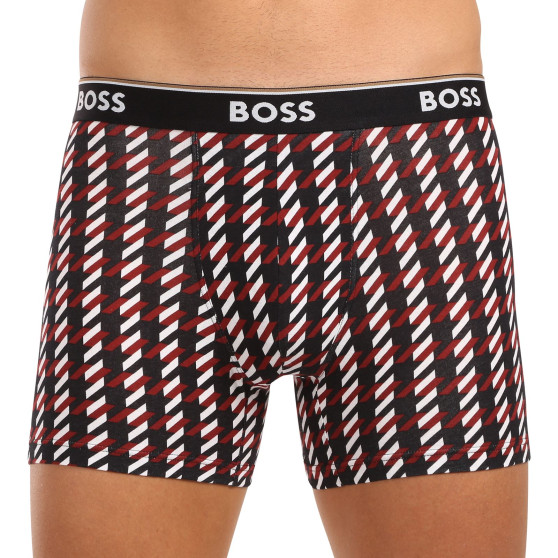 3PACK pánske boxerky BOSS viacfarebné (50524533 963)