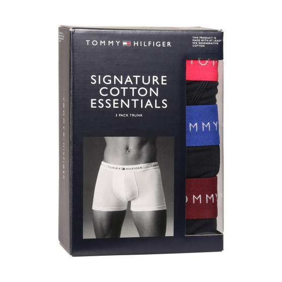 3PACK pánske boxerky Tommy Hilfiger tmavo modré (UM0UM02763 0VU)