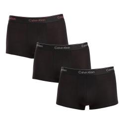 3PACK pánske boxerky Calvin Klein čierne (NB4076A-Q6A)