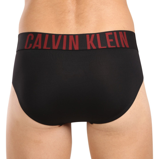 3PACK pánske slipy Calvin Klein čierné (NB3610A-Q1S)