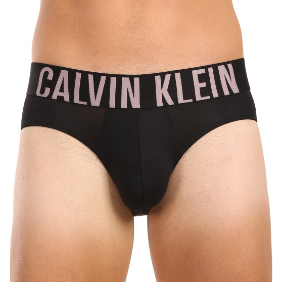 3PACK pánske slipy Calvin Klein čierné (NB3610A-Q1S)