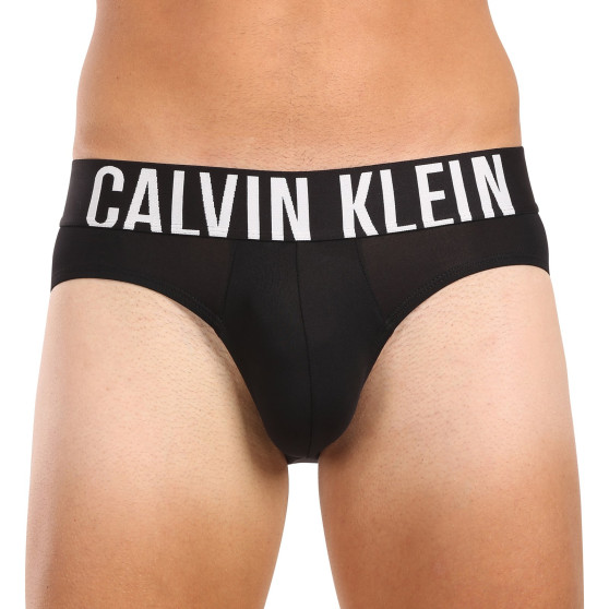 3PACK pánske slipy Calvin Klein čierné (NB3610A-Q1S)