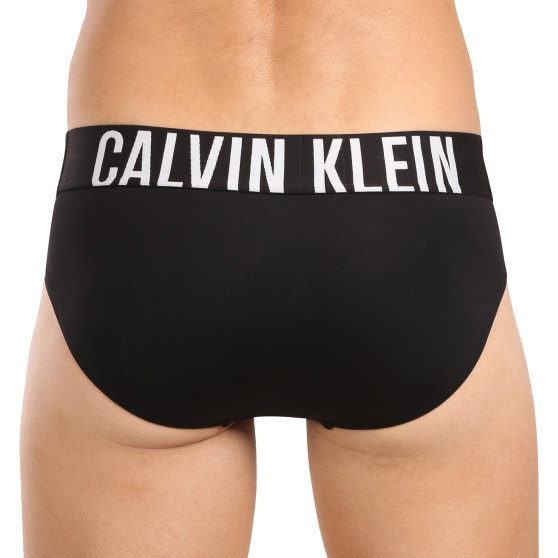 3PACK pánske slipy Calvin Klein čierné (NB3610A-Q1S)