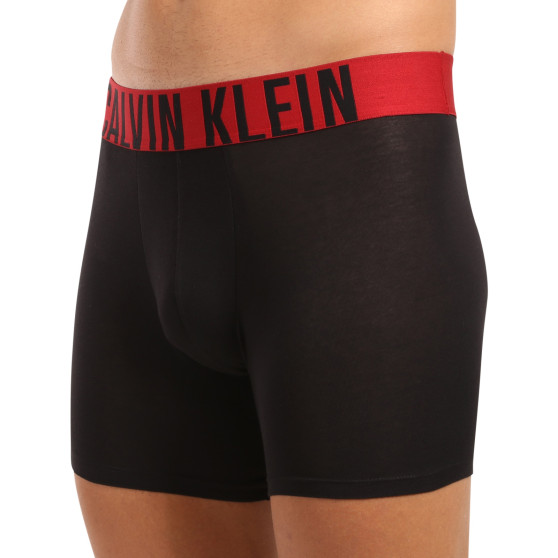 3PACK pánske boxerky Calvin Klein čierne (NB3609A-Q5W)