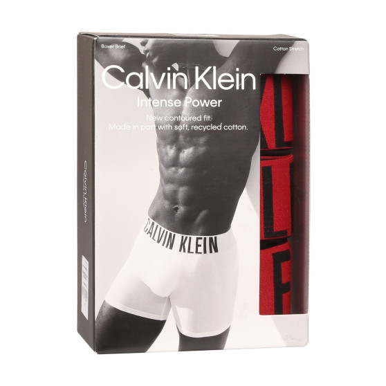 3PACK pánske boxerky Calvin Klein čierne (NB3609A-Q5W)