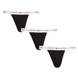 3PACK pánske jocksy Tommy Hilfiger čierné (UM0UM03384 0S9)